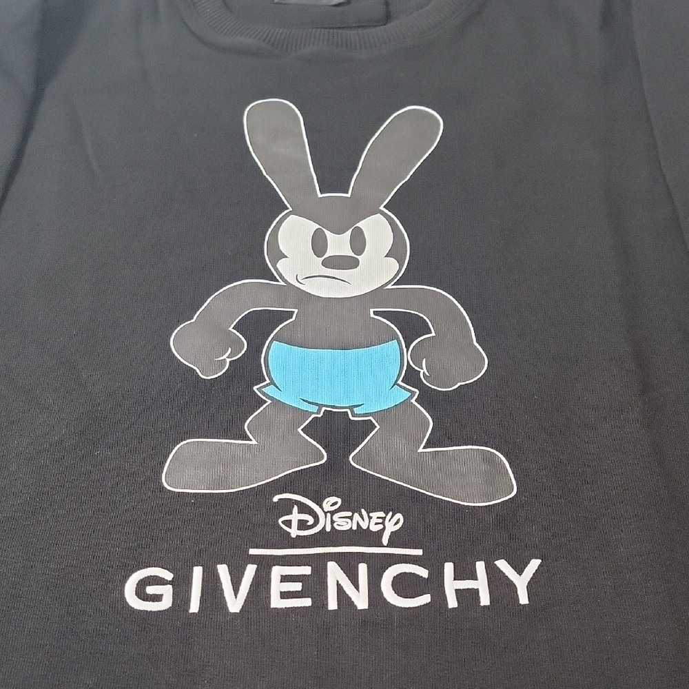 Givenchy Black Sweatshirt with Disney Graphic